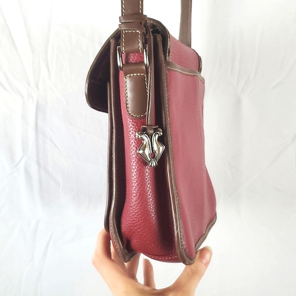Madison‎ Ridge Red Leather Bag - Picture 8 of 15